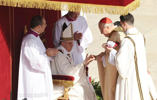 Pope inaugural Mass-march 19-9-11
